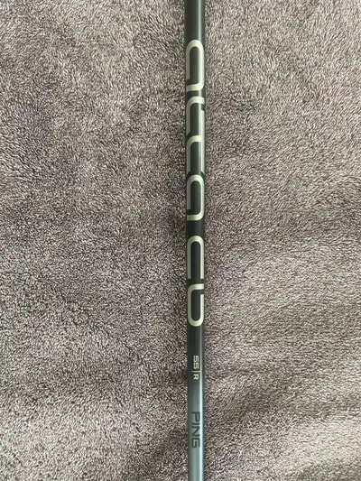 Selling an Alta CB 55 regular stiffness driver shaft. Has a Ping tip from a Ping G410 driver. Asking...