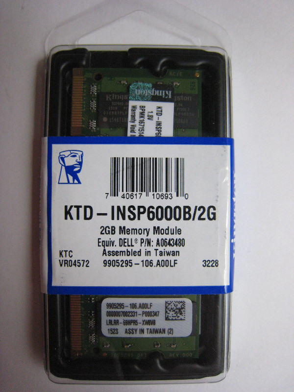 2&4gb Laptop Ram New & Used PC3-12800 & 10600-8500 -PC2-6400 in System Components in Hamilton - Image 2