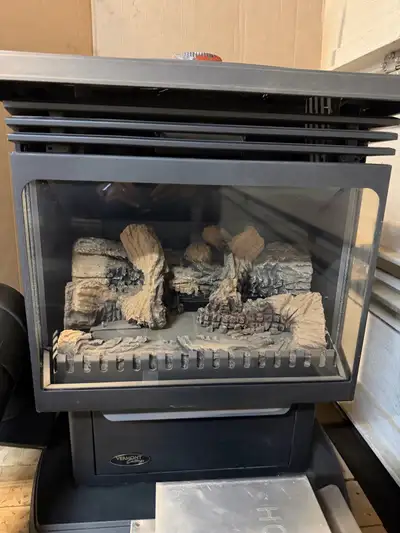 Pending - Vermont Castings free standing fireplace with remote, View more