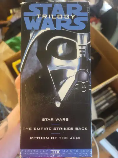 Star Wars Trilogy VHS, View more