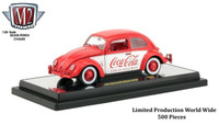 M2 Machines 1:24 1952 VW Beetle Deluxe Coca-Cola CHASE 1 of 500