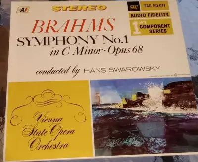 Audio Fidelity Brahms Symphony No.1 Vinyl, View more