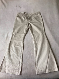 Off white flared jeans