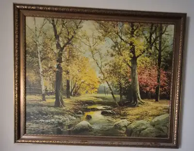 ROBERT WOOD Framed print, View more