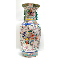 antique porcelaine vase asiatique des annees  1800