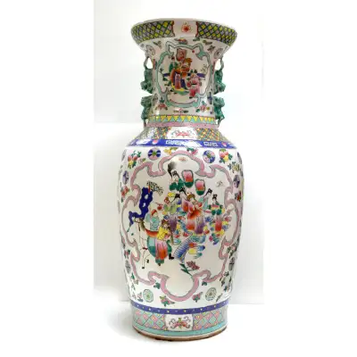 antique porcelaine vase asiatique des annees  1800, View more
