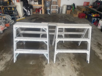 2 and 3 step benches/step ladders 