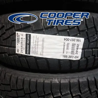 NEW SALE 245/60/18 Cooper Discoverer True North snow and ice tires (Made by Goodyear Tires) Only $68...