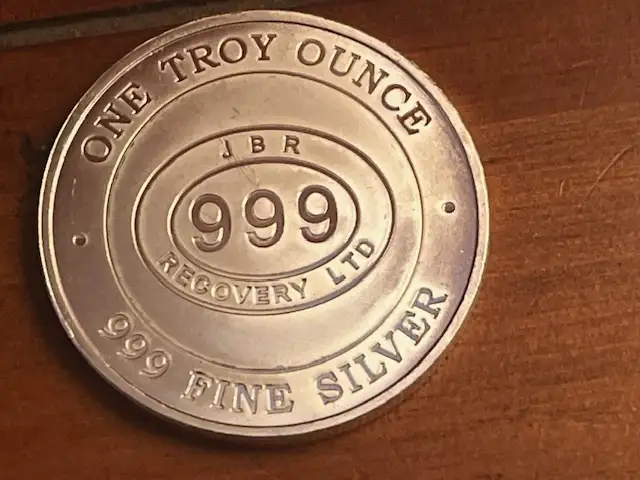1 oz JBR Recovery Ltd. Silver Rounds .999 in Arts & Collectibles in Ottawa - Image 2