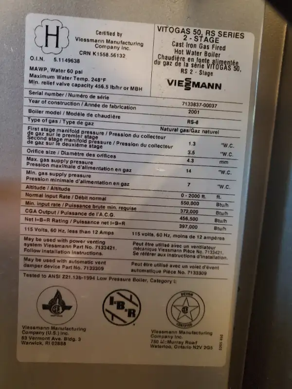 viessmann boilers in Heating, Cooling & Air in Saskatoon - Image 3