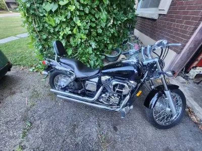 03 shadow spirit 750cc Turn key and go. Has 35,242 miles Vance and Hines pipes Currently on the road...