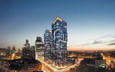 DT Golden Square YUL Bldg 1 bed + 1 den, close to Concordia Univ