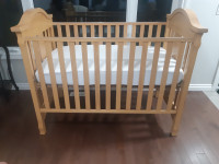 Baby Crib (Wood): 3-in-1