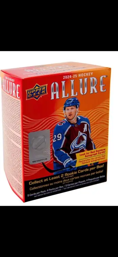 2024-25 Upperdeck Allure Hockey Blasrers (BRAND NEW), View more