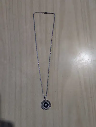 sterling silver compass medallion pendant from Paris jewelers, View more