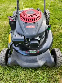 Gas Lawn mower Craftsman grass cutter Electric start