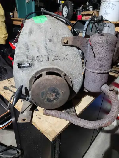 1967 Ski-doo Olympique 247 cc Rotax motor. Rolls over. No spark. See photos of this vintage snowmobi...