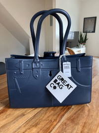 The Great Bag Co, Sapphire navy blue, sac marine
