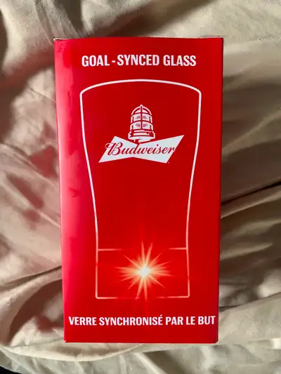 Budweiser Goal-Synced Glass, View more