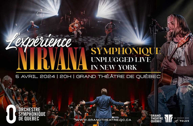 Nirvana symphonique dans Autre  à Ville de Québec