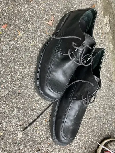 Men's Black Leather Dress Shoes, View more