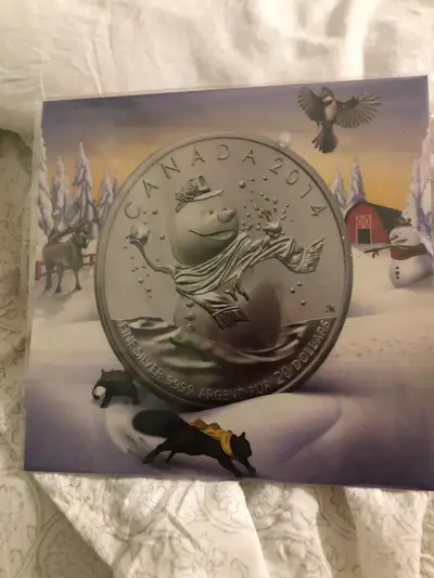 Snow man $20.00 royal mint., View more