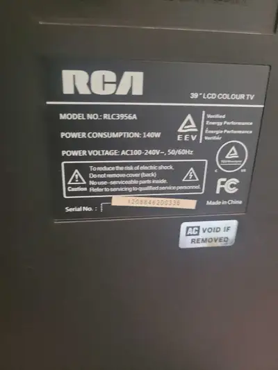 RCA 39-inch LCD TV, View more
