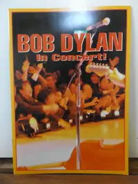 ORIGINAL VINTAGE BOB DYLAN 2002 'IN CONCERT' TOUR BOOK PROGRAM