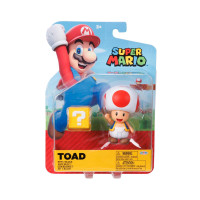 NINTENDO 4 INCH FIGURE - TOAD WITH QUESTION BLOCK - BIG BOX