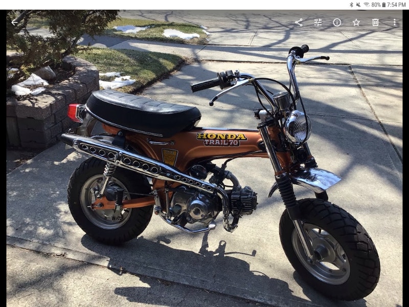 1974 Honda CT70 Scooters & Pocket Bikes Calgary Kijiji