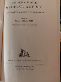 vintage 1942 Medical Advisor Book for sale