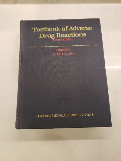 Textbook of Adverse Drug Reactions Fourth Edition Edited, View more