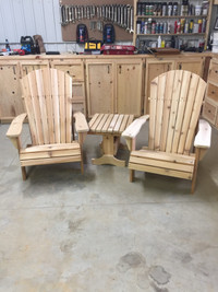 Cedar Muskoka chairs