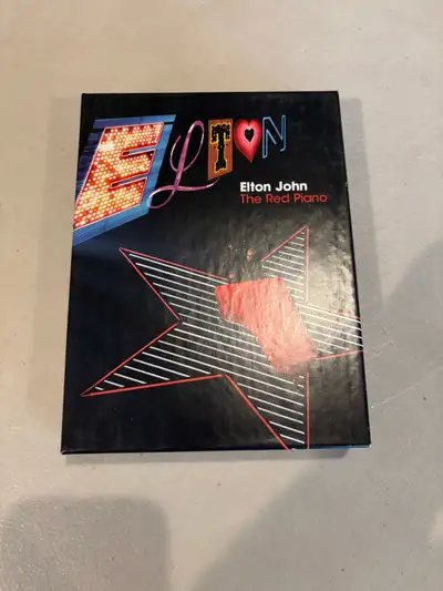 Relive the magic of the sensational Las Vegas show with the Elton John 'The Red Piano' box set, feat...