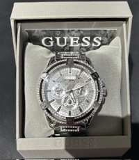 GUESS Crystal Embellished Watch