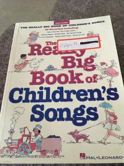 The Really Big Book of Children’s Songs for Piano, View more