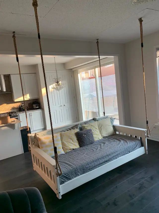 Custom made porch swings chairs benches custom furniture in Dining Tables & Sets in Markham / York Region - Image 6