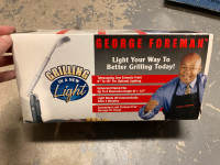 George Forman grilling light