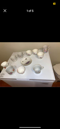 Odds and ends tea cups all in pictures for only $5