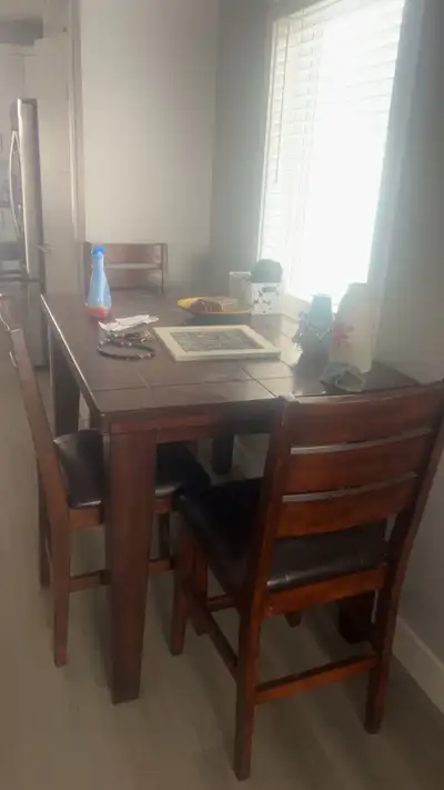 3Ft Tall Dining Table & Chairs, View more