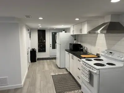 Pape & Danforth Basement Bachelor/Studio Apartment Look no further for a fully furnished bachelor ap...