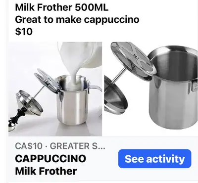 Milk Frother, View more