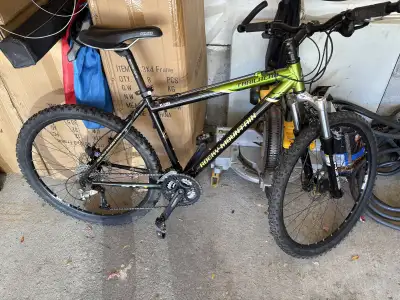 Well maintained Rocky Mountain MTB 21 speed size Medium. Lots of life left in it.