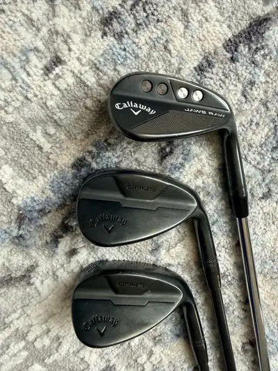 RH Callaway Opus + Jaws Raw wedges , View more