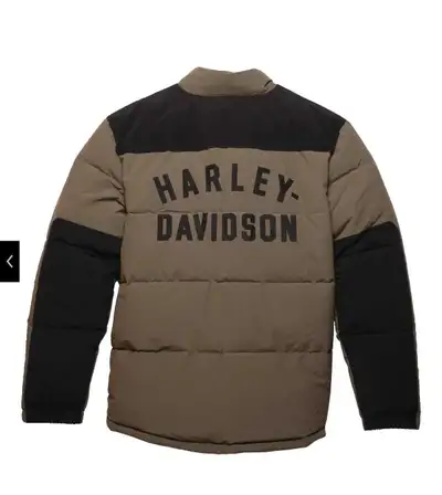 Harley Davidson Puffer Jacket. Brand new., View more