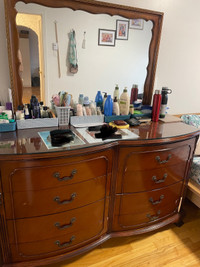 Dresser and Drawers 