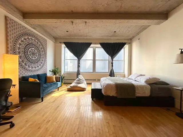 Loft in Old Port Sublet - Furnished - Full month of August