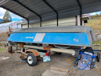 14 ft prince craft & trailer