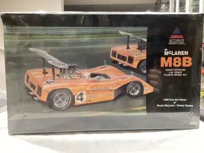1969 McLAREN M8B – 1/24 SCALE PLASTIC MODEL KIT, View more