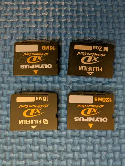Olympus 16MB xD Picture Card Memory Card $35 Olympus 128MB xD Picture Card Memory Card $45 Fujifilm...